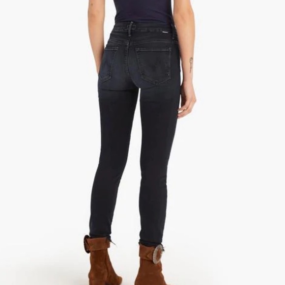 MOTHER High Waisted Looker Ankle Fray in Last Call - Picture 13 of 13